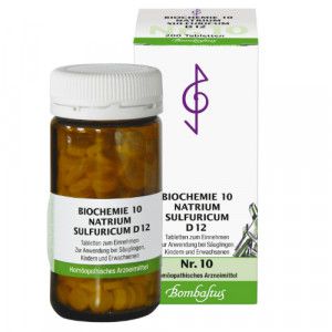 BIOCHEMIE 10 Natrium sulfuricum D 12 Tabletten