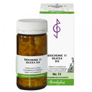 BIOCHEMIE 11 Silicea D 6 Tabletten