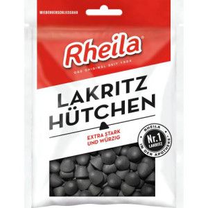 RHEILA Lakritz Hütchen Gummidrops mit Zucker