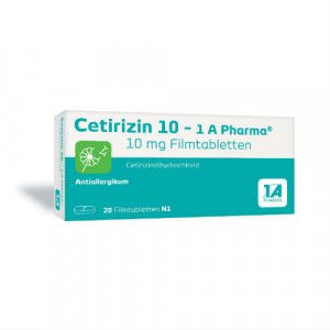 CETIRIZIN 10-1A Pharma Filmtabletten