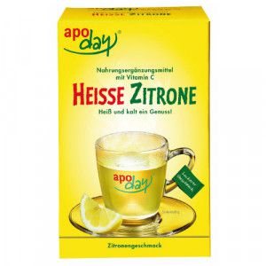 APODAY heiße Zitrone Vit.C Pulver