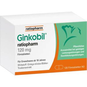 GINKOBIL-ratiopharm 120 mg Filmtabletten