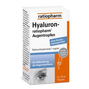 HYALURON-RATIOPHARM Augentropfen