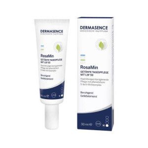 DERMASENCE RosaMin Getönte Tagespflege mit LSF 50