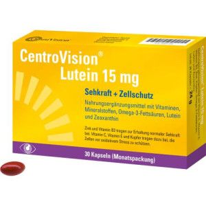 CENTROVISION Lutein 15 mg Kapseln