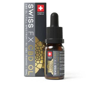 SWISS FX CBD 15% FS Cannabidiol Öl 1500 mg Tropfen